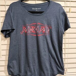 Ariat WoMen's Heather Blue Graphic Tee